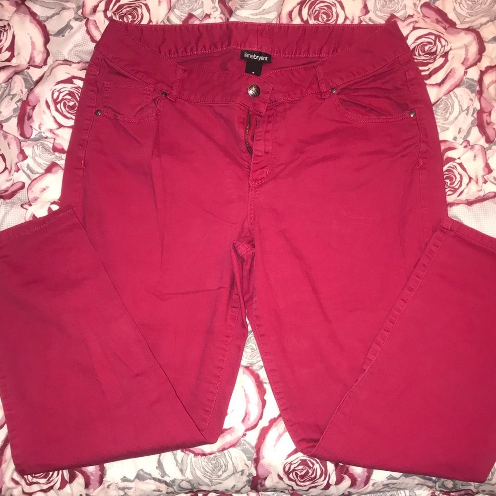 Lane Bryant super stretch skinny jeans